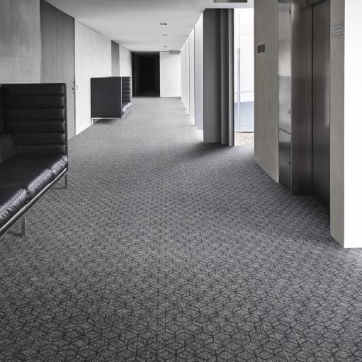 Réalisation moquette banque et entreprise